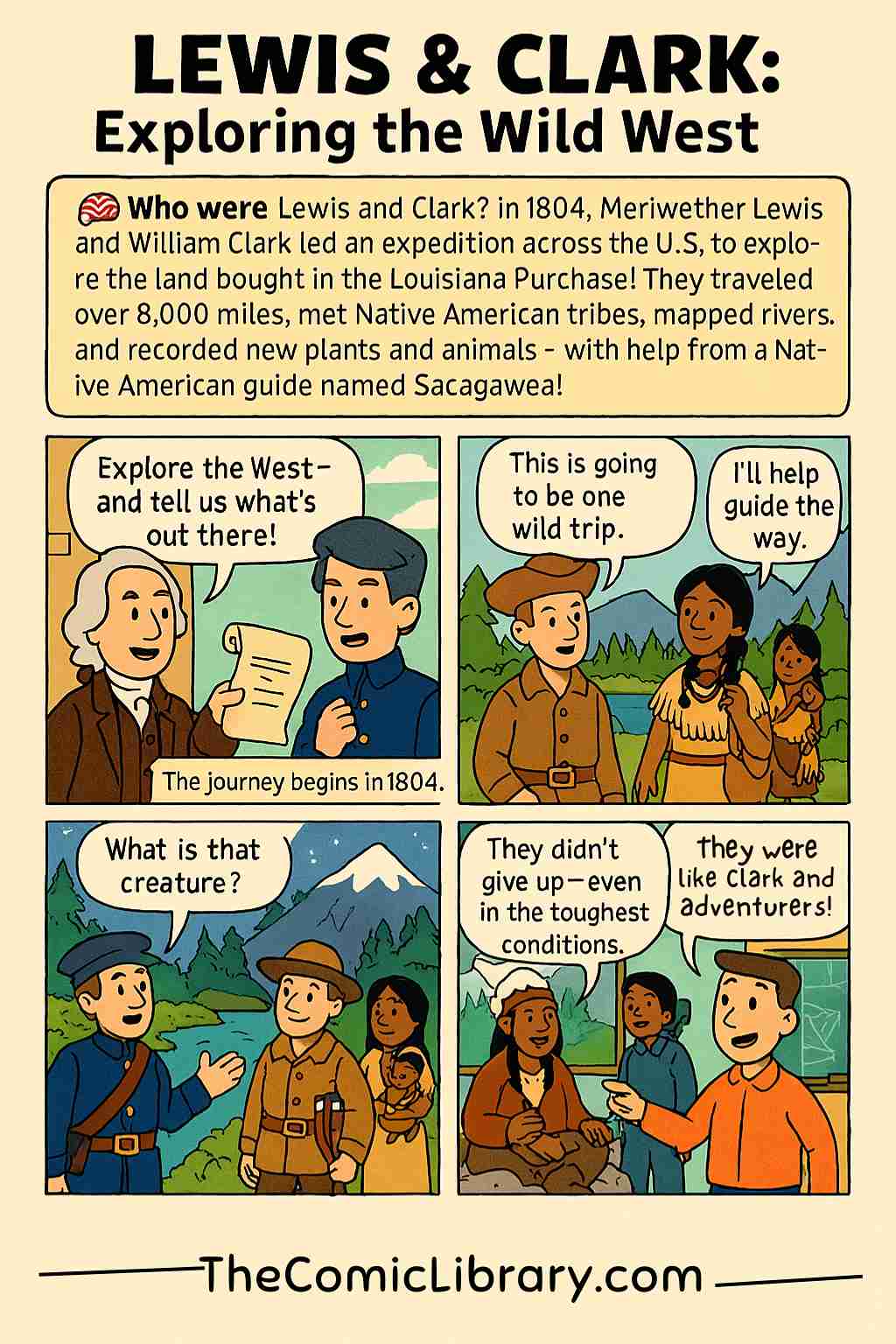 Lewis & Clark: Exploring the wild west